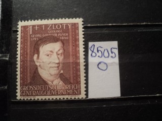 Фото марки Германская оккупация Польши 1944г **