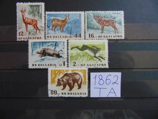 Фото марки Болгария серия 1958г