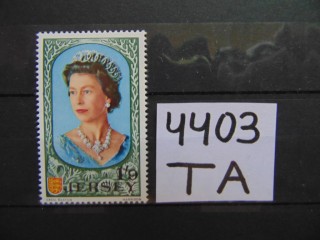 Фото марки Британский Джерсей 1969г **