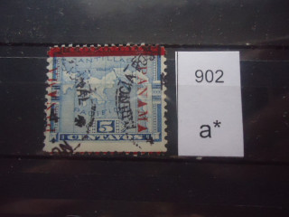 Фото марки Панама 1906г надпечатка