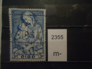 Фото марки Ирландия 1954г