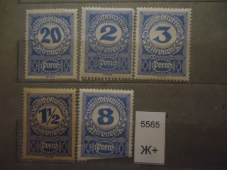 Фото марки Австрия 1923г *