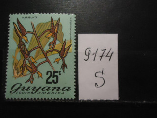 Фото марки Гвиана 1971г **