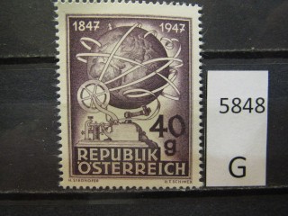 Фото марки Австрия 1947г *