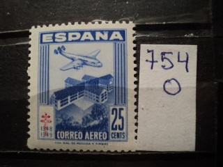 Фото марки Испания 1948г **