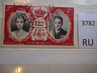 Фото марки Монако. 1956г
