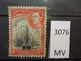 Фото марки Бермуды 1938г