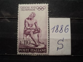Фото марки Италия 1960г **