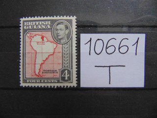 Фото марки Британская Гвиана 1938г **