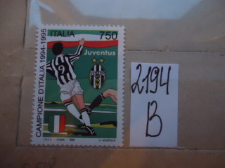 Фото марки Италия 1995г *
