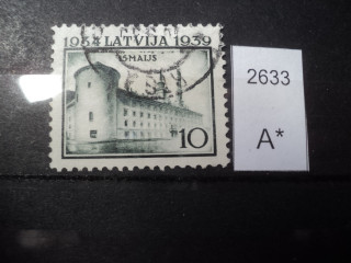 Фото марки Латвия 1939г