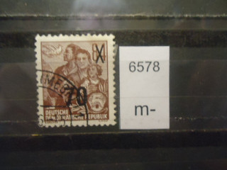 Фото марки Германия ГДР надпечатка