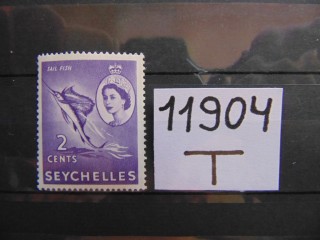 Фото марки Британские Сейшелы 1954г **