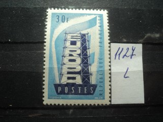 Фото марки Франция 1956г *