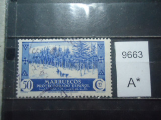 Фото марки Испан. Марокко 1935г
