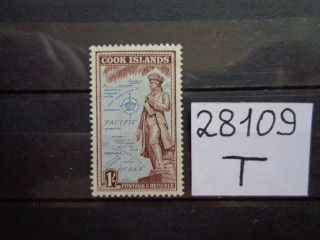 Фото марки Британские Острова Кука 1949г **