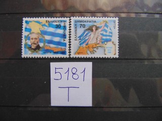 Фото марки Греция серия 1988г **
