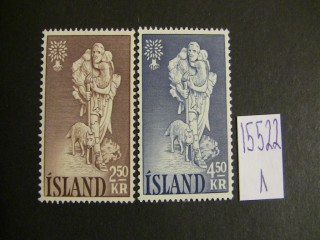 Фото марки Исландия 1960г серия **