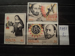 Фото марки Мальта 1991г *