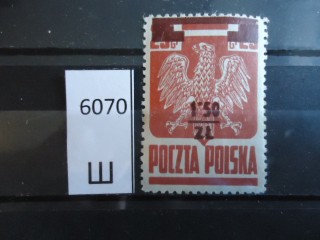 Фото марки Польша 1945г *