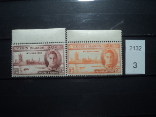 Фото марки Брит. Виргинские острова 1946г **