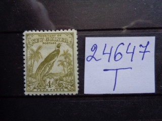 Фото марки Британская Новая Гвинея 1932г *