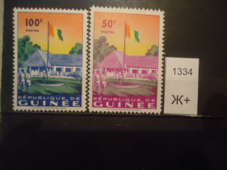 Фото марки Франц. Гвинея 1959г 4 евро **