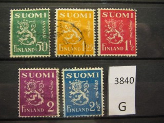 Фото марки Финляндия 1932г серия