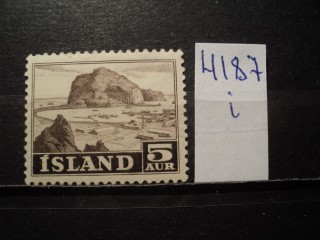 Фото марки Исландия *