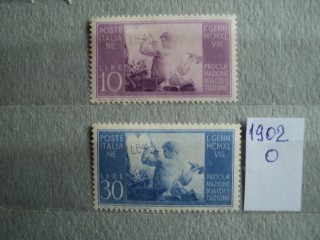 Фото марки Италия серия 1948г *