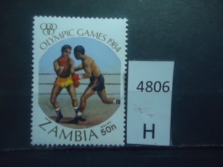 Фото марки Замбия 1984г **