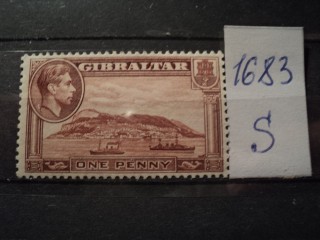 Фото марки Гибралтар 1938г *
