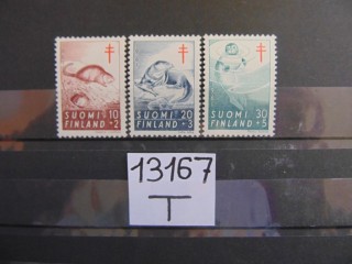 Фото марки Финляндия серия 1961г **