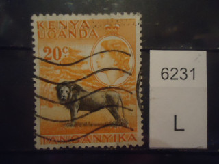 Фото марки Брит. Восточная Африка 1954-59гг