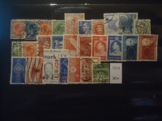 Фото марки Дания Набор марок