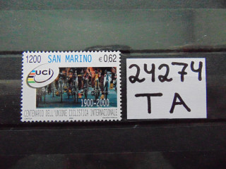 Фото марки Сан Марино марка 2000г **