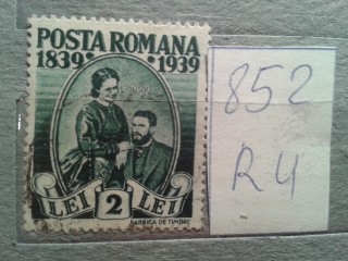 Фото марки Румыния 1939г