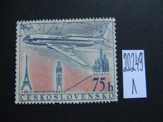 Фото марки Чехословакия 1957г
