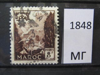 Фото марки Марокко 1952г