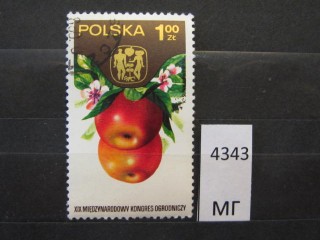 Фото марки Польша 1974г