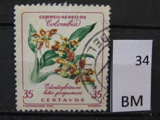 Фото марки Колумбия 1960г
