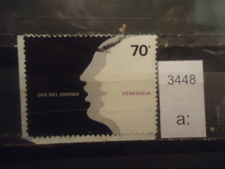 Фото марки Венесуэла Вырезка из конверта