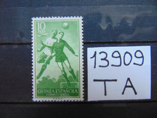 Фото марки Испанская Гвинея 1955г **