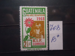 Фото марки Гватемала 1969г **
