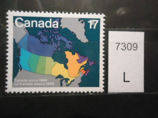Фото марки Канада 1949г **