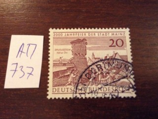 Фото марки Германия 1962г