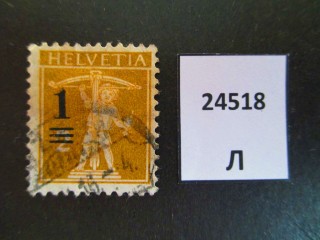 Фото марки Швейцария 1915-17гг