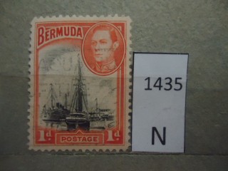 Фото марки Бермуды 1938г