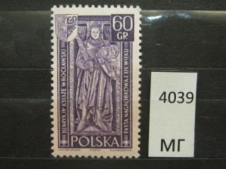 Фото марки Польша 1961г *