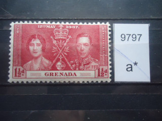 Фото марки Брит. Гренада 1937г *